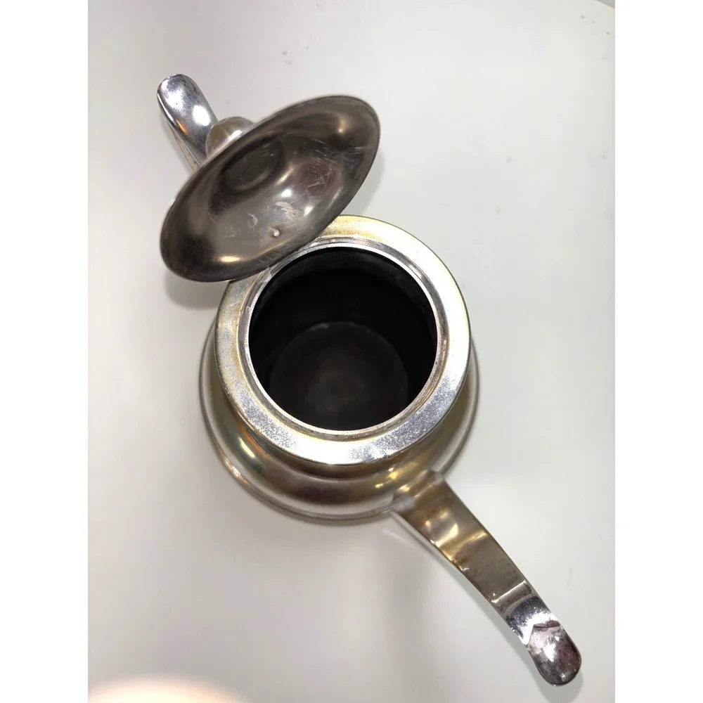 Vintage Australian Perfection Silver Plate Coffee Pot EPNS Art Deco 1960s MCM